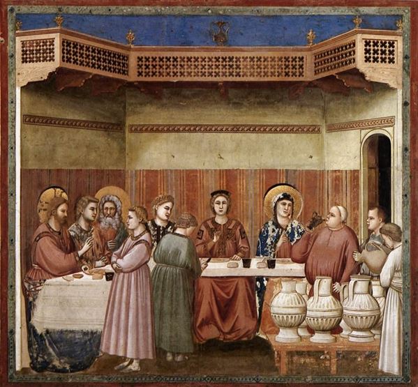 Giotto Nozze di Cana Giotto Nozze di Cana