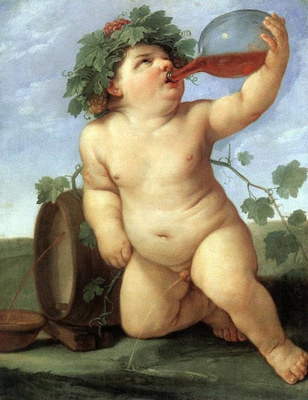 Guido Reni Bacco che beve