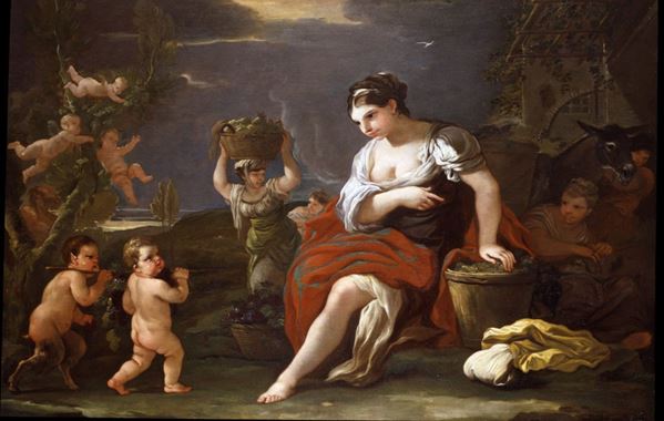 Luca Giordano Allegoria dell Autunno