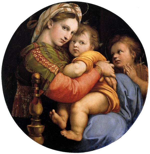 Raffaelle Madonna della Seggiola