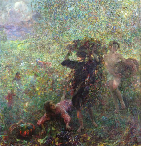 Plinio Nomellini Autunno in Versilia