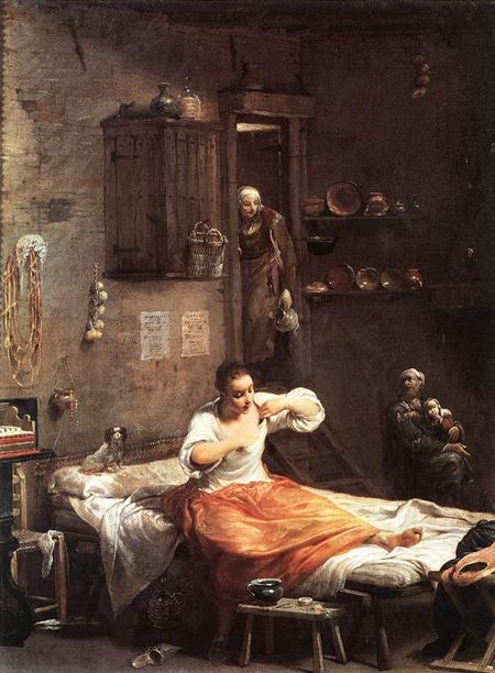 Giuseppe Maria Crespi La Pulce Giuseppe Maria Crespi La Pulce