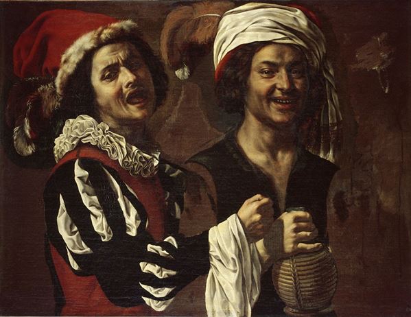 Theodoor Rombouts Un Cantante e un Bevitore Theodoor Rombouts Un Cantante e un Bevitore