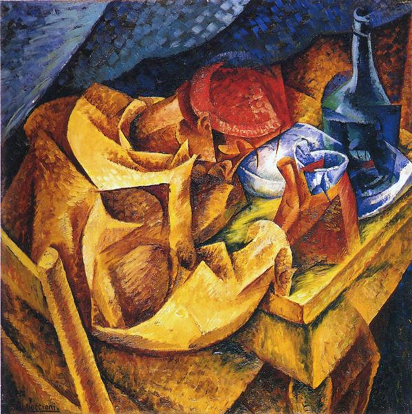 Umberto Boccioni Il Bevitore 2